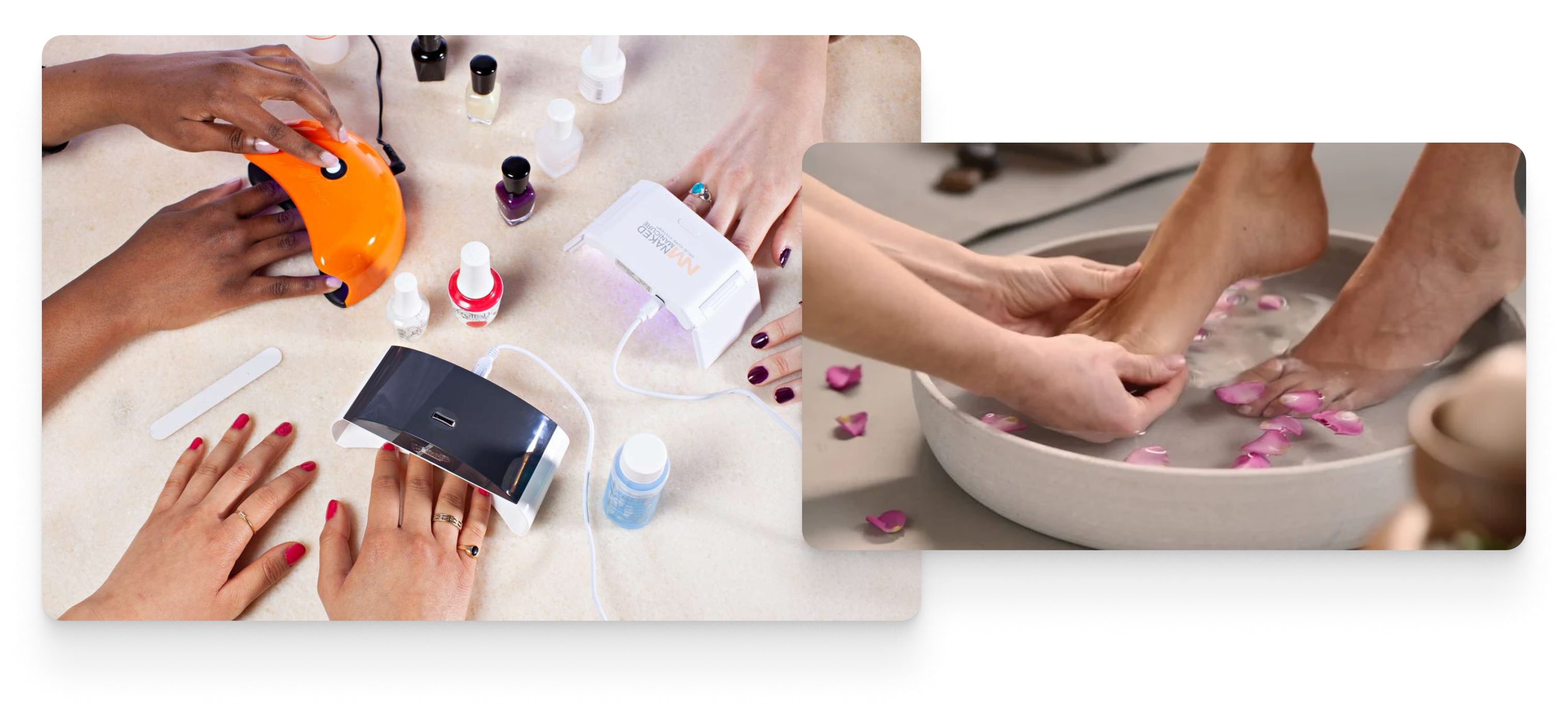 profesional de manicure y pedicure a domicilio